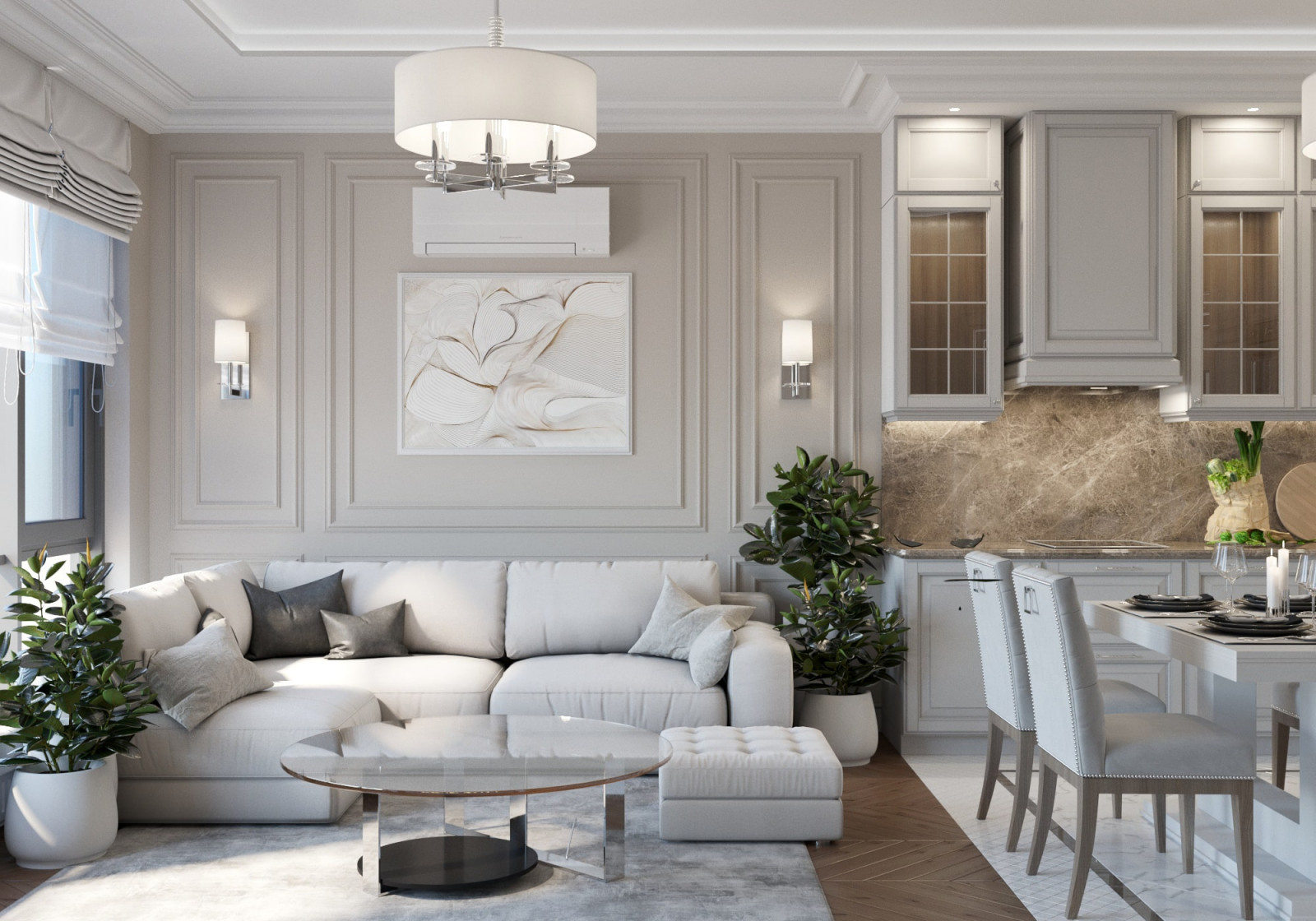 ЖК Neva Towers, 3 комнаты, 104 м²