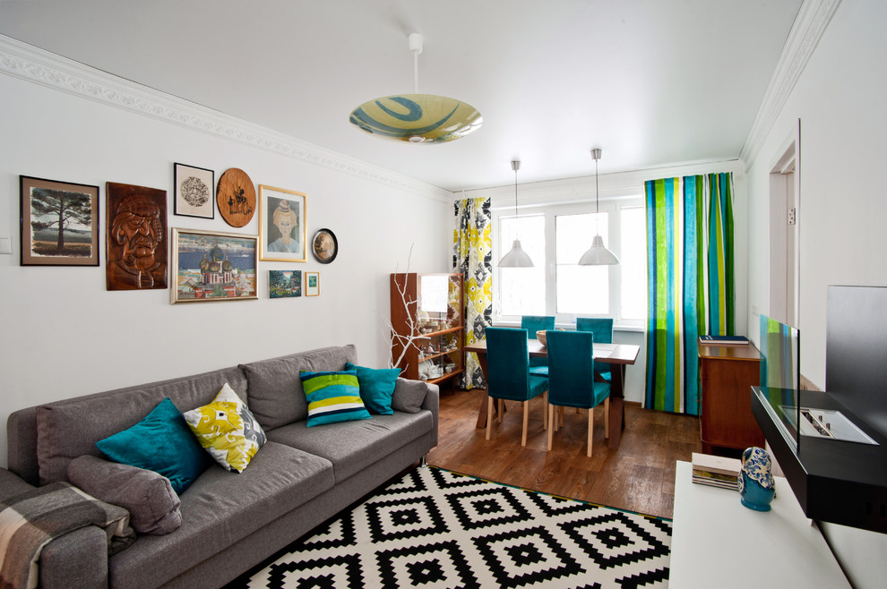 Houzz тур: «Трешка» в хрущевке для семьи дизайнера
