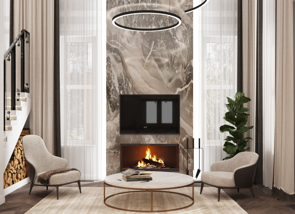 Обложка проекта: Дизайн загородного дома 285м2 КП Новые Вешки