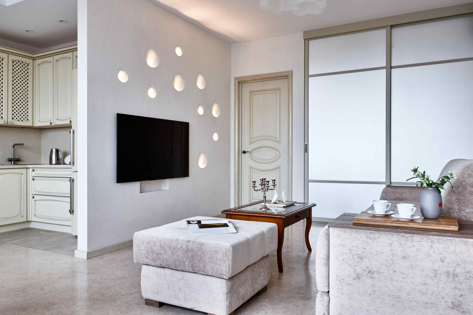 Дизайн и ремонт квартиры в Мансуровском переулке — Стилевое разнообразие