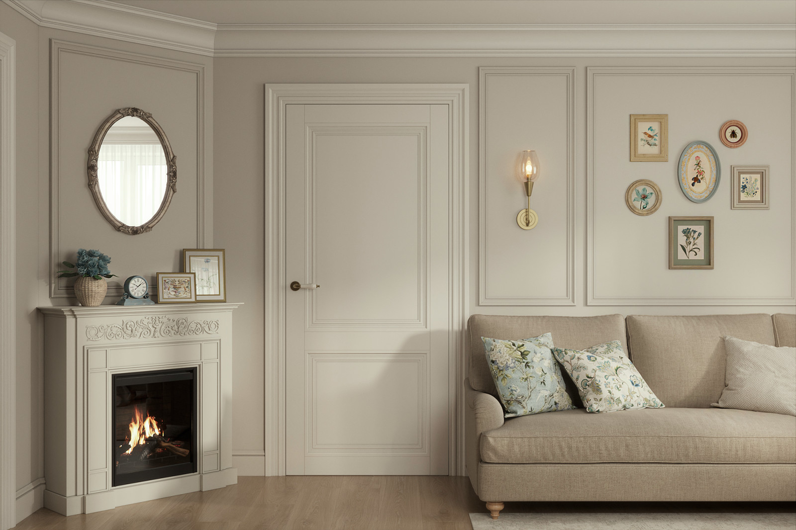 Дом в стиле прованс г. Бирюч (80 кв.м.)