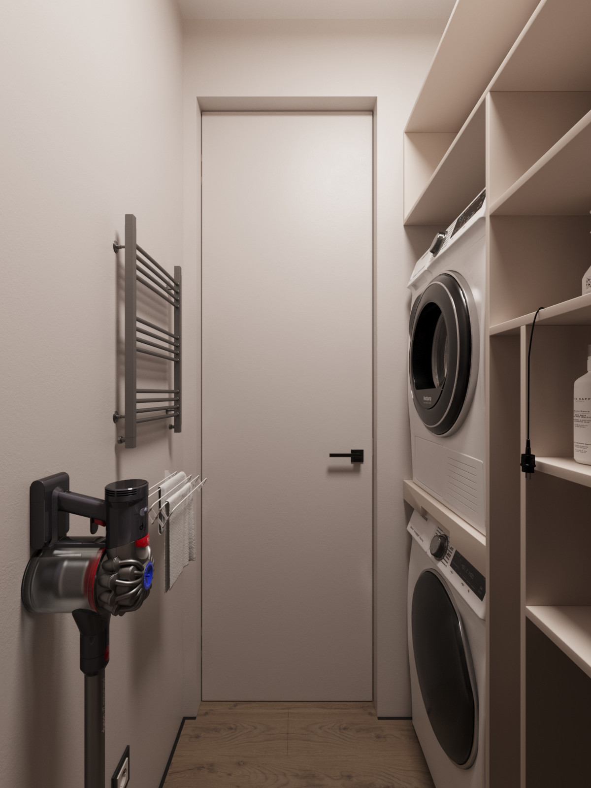 Дизайн проект - Квартира 80 м2 для многодетной семьи с двумя детскими комнатами