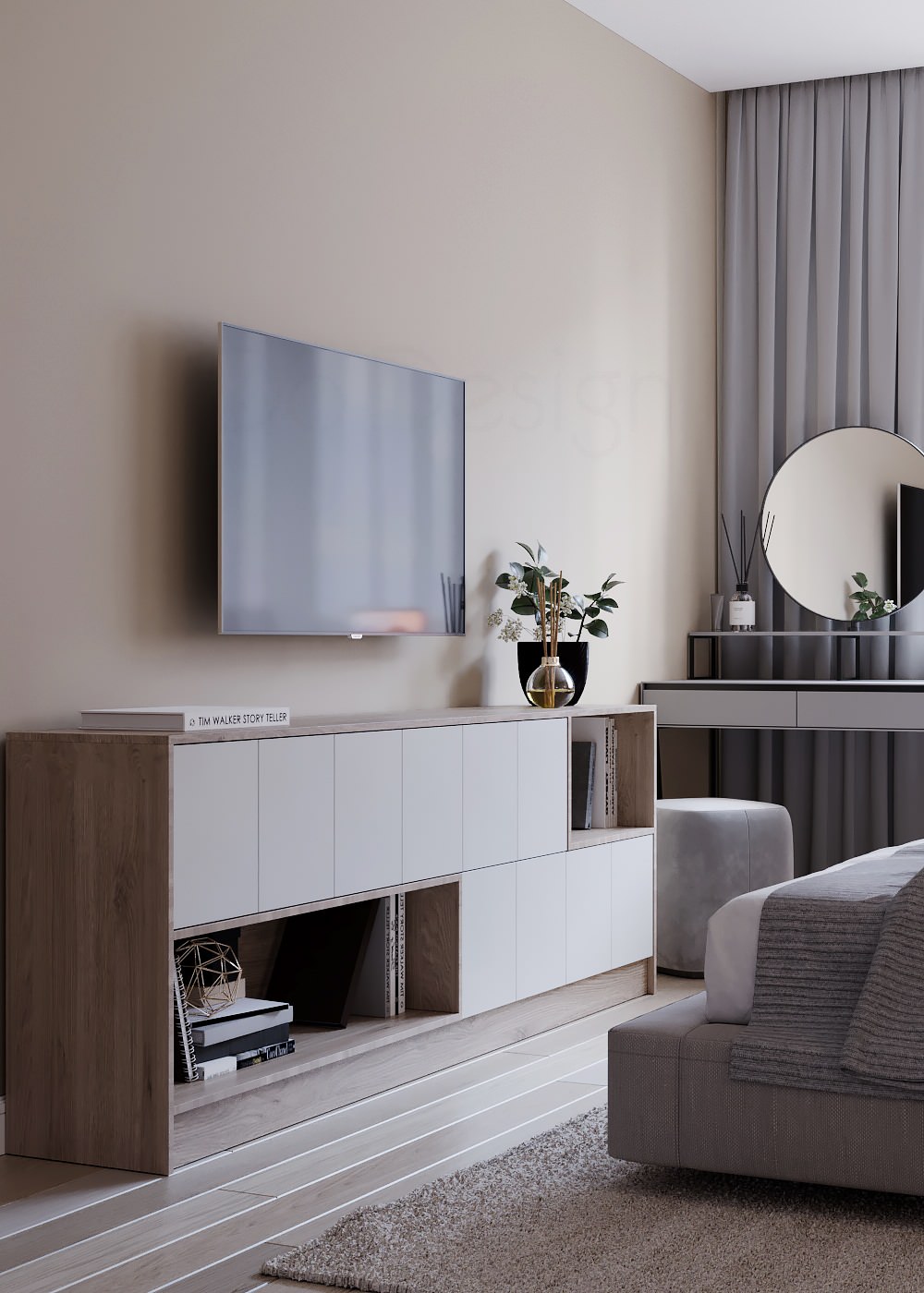 Спальня. ЖК Каменноостровский