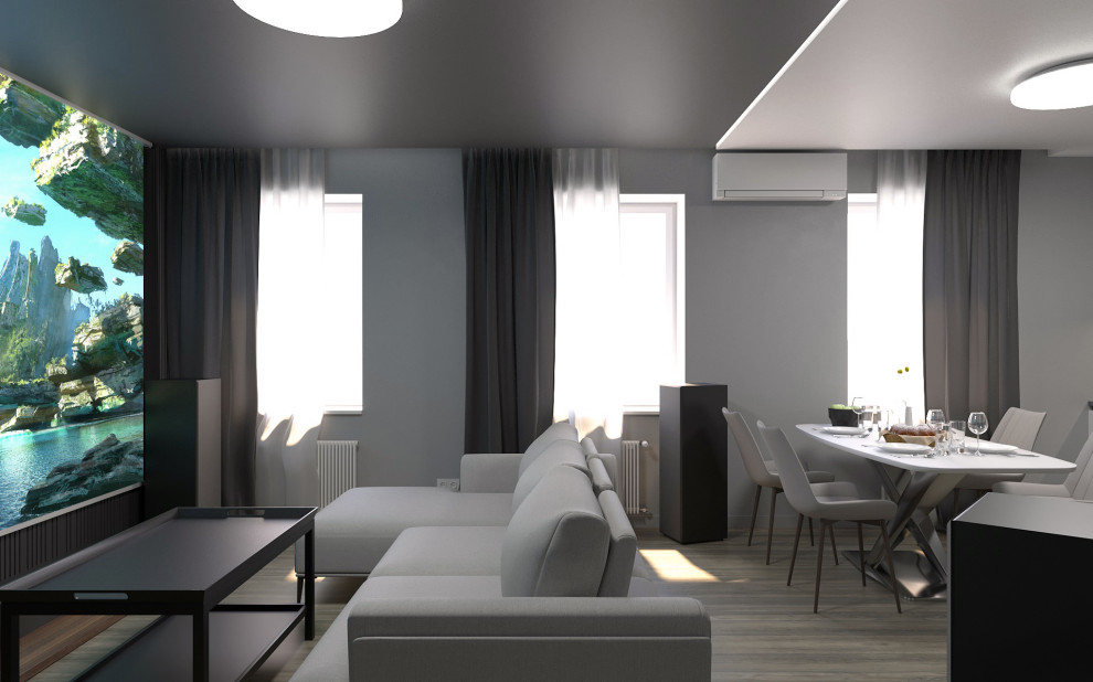 Дизайн проект квартиры 93м