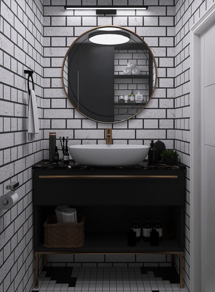 Обложка проекта: Трехкомнатная квартира для холостяка. Сочетание брутального  характера и уюта.