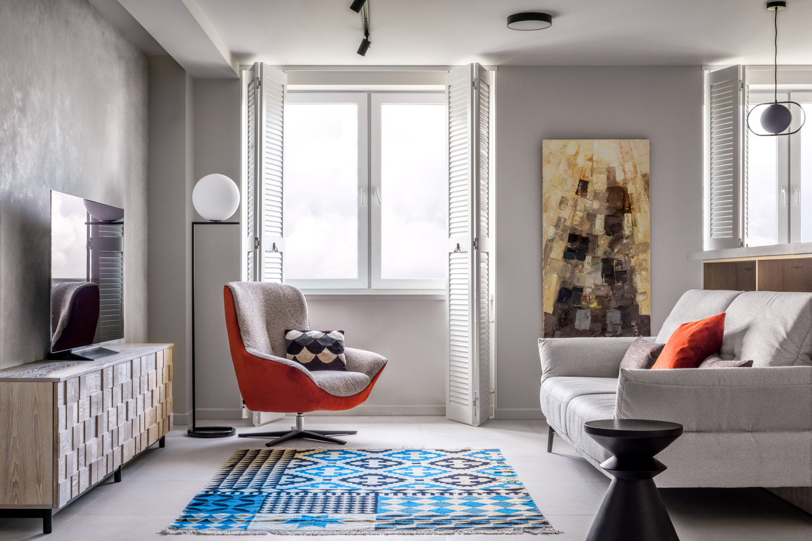 Обложка проекта: Квартира с яркими акцентами