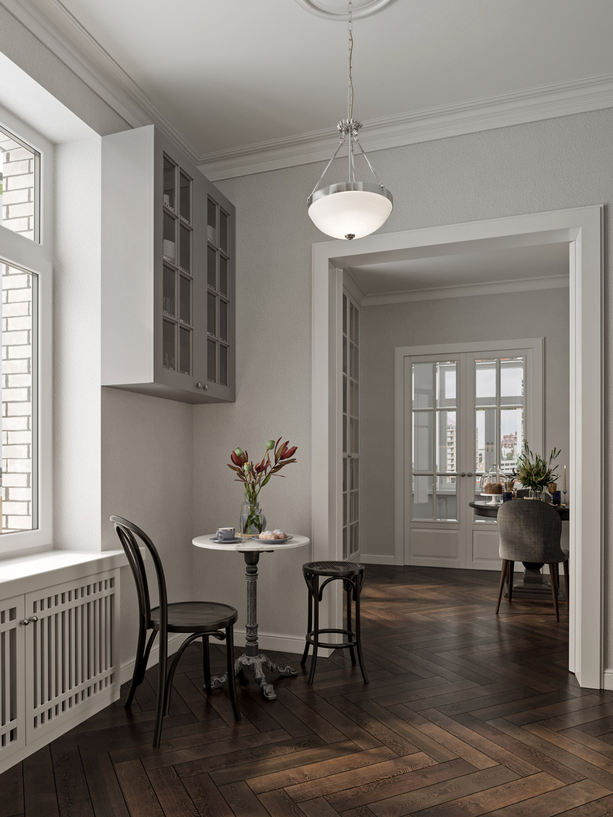 Квартира в сталинке на Проспекте Мира 82 м2