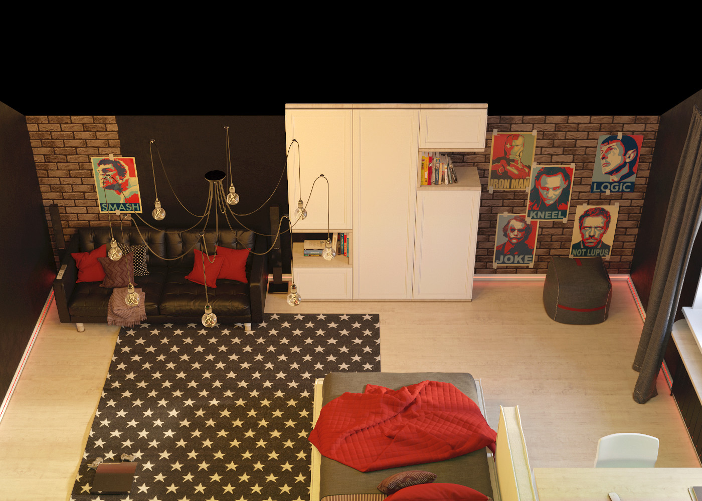 Обложка проекта: Дизайн детской