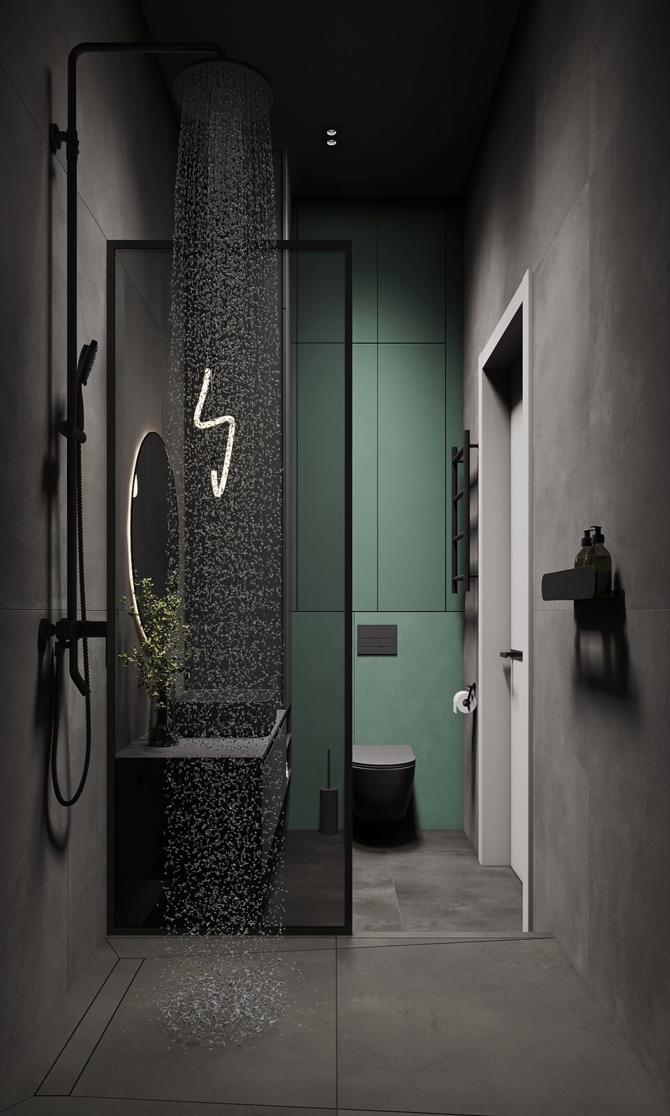 Гостевой санузел Идиллия