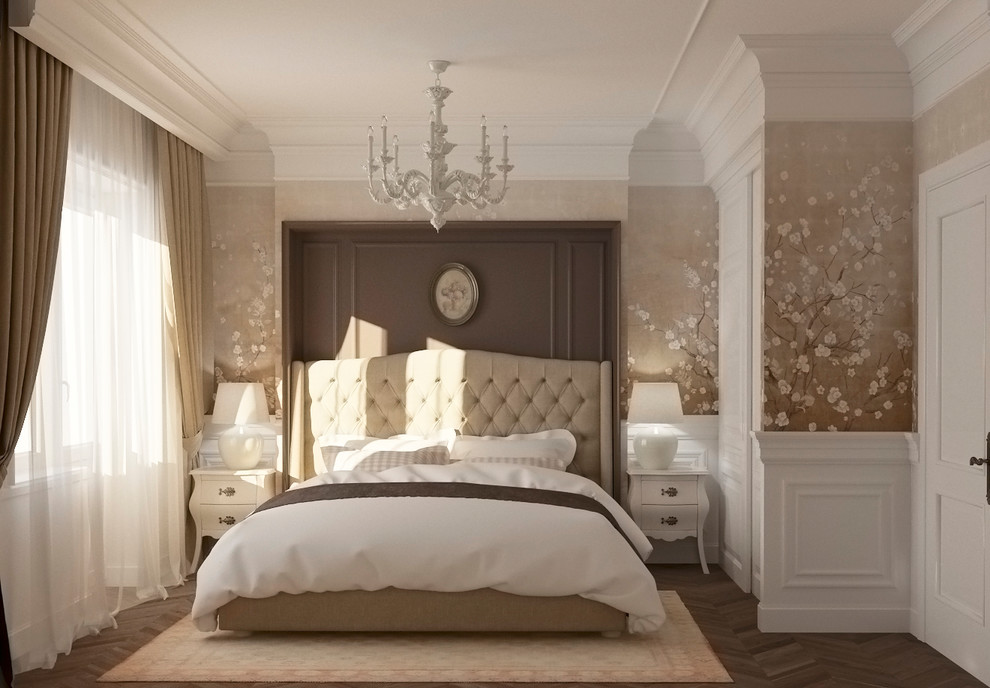Обложка проекта: Спальня в классическом стиле