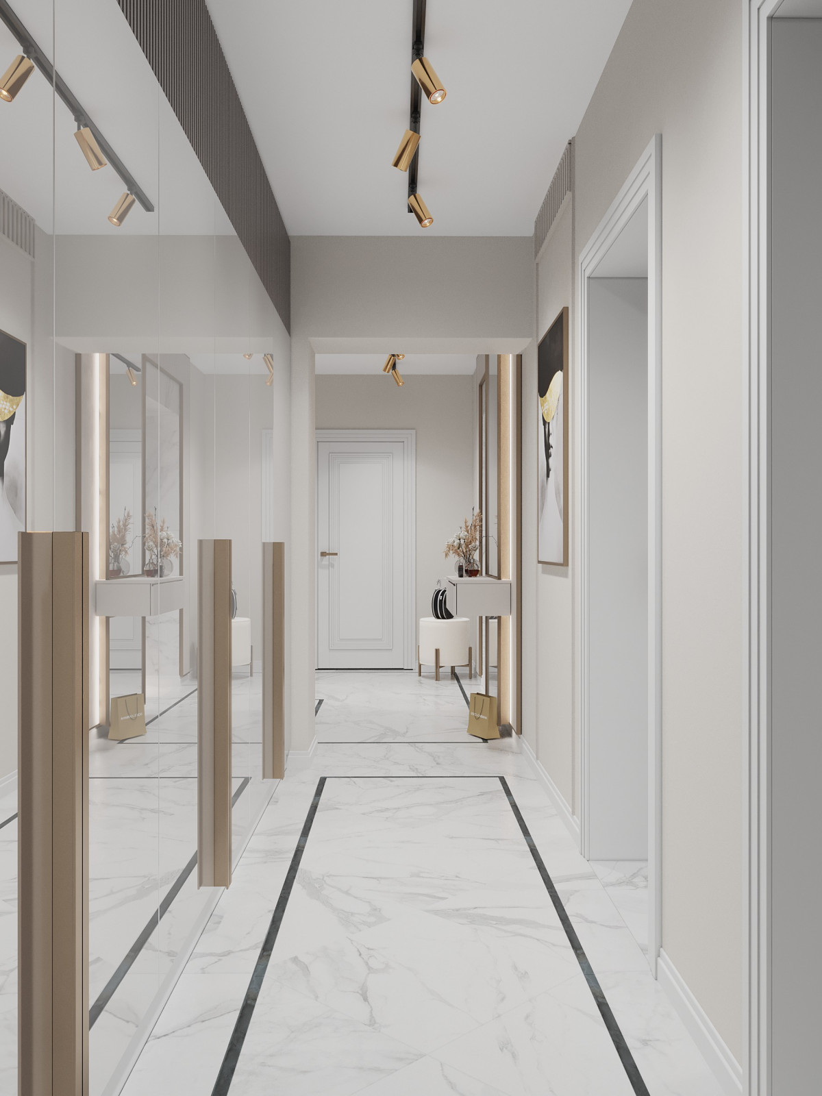 Дизайн двухкомнатной квартиры Парк 17