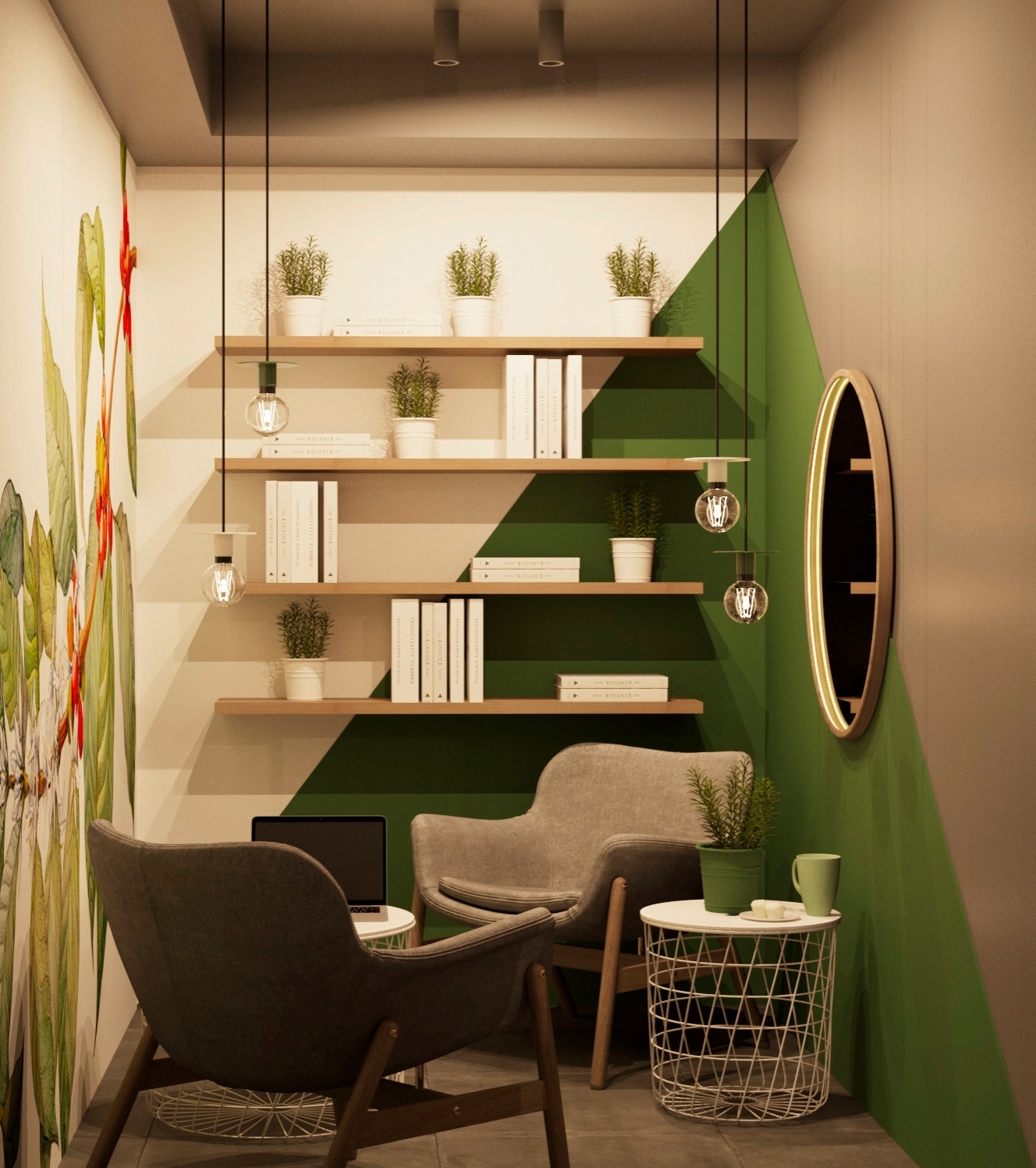 "Green Green". Сеть кофеен город Красноярск, 2021год.