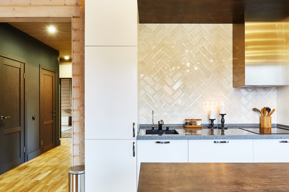 Готовый дом с отделкой по проекту "Сона" 124 м2