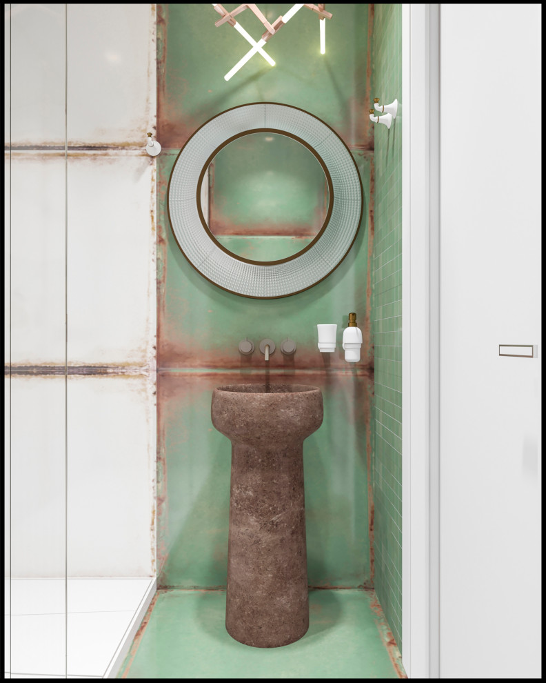 Дизайн душевой в ЖК Премиум квартал JAZZ