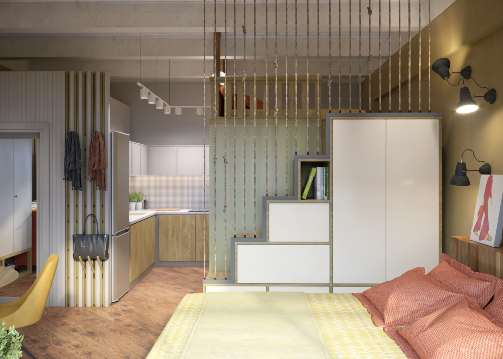 Левое крыло. Вид на кухню