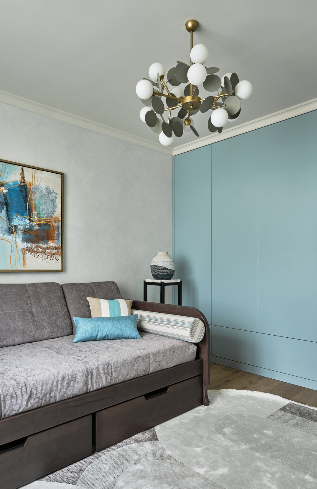 Интерьерная съёмка квартиры на Ботанической (Москва)