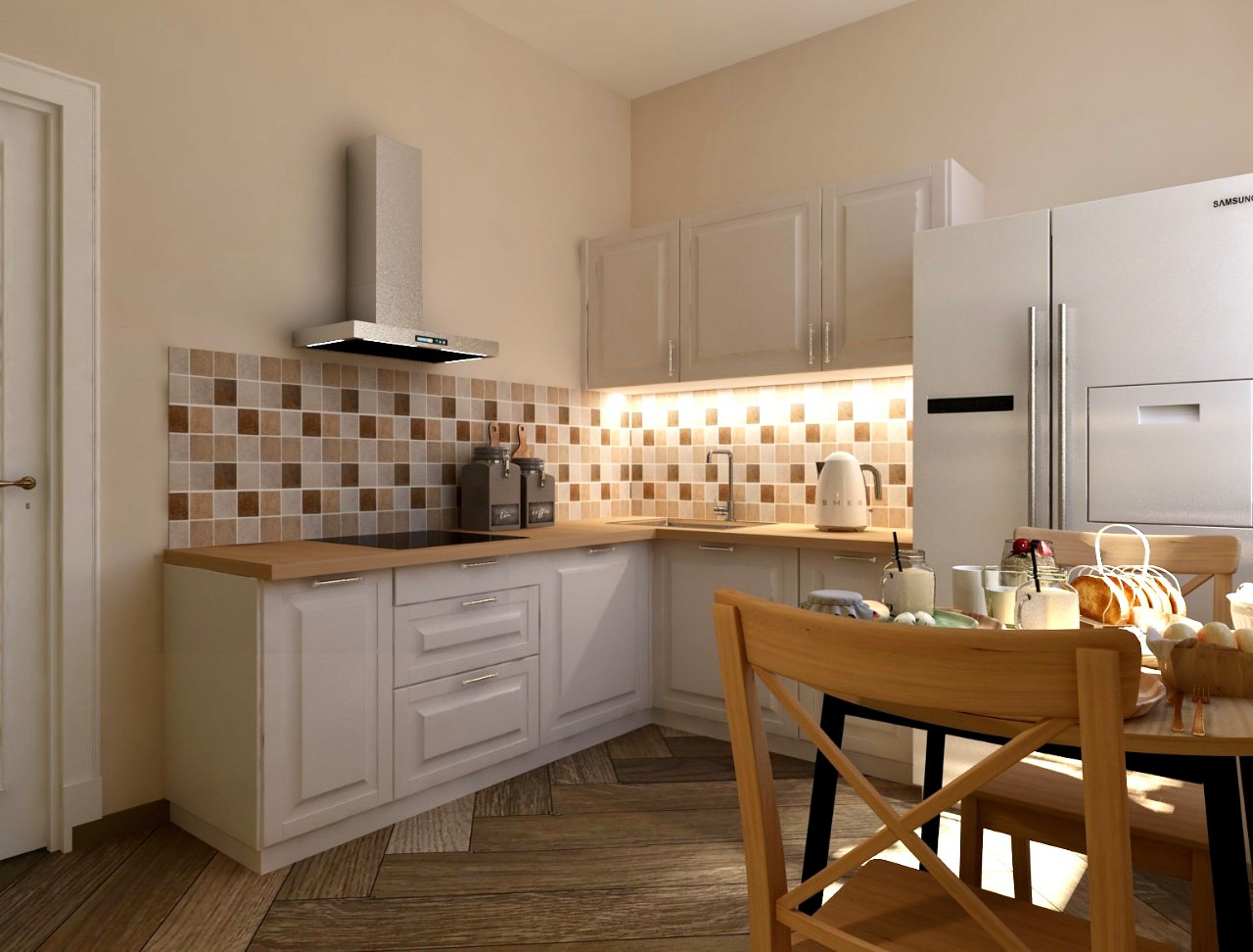 Обложка проекта: Кухня. Кемерово, ул Островского