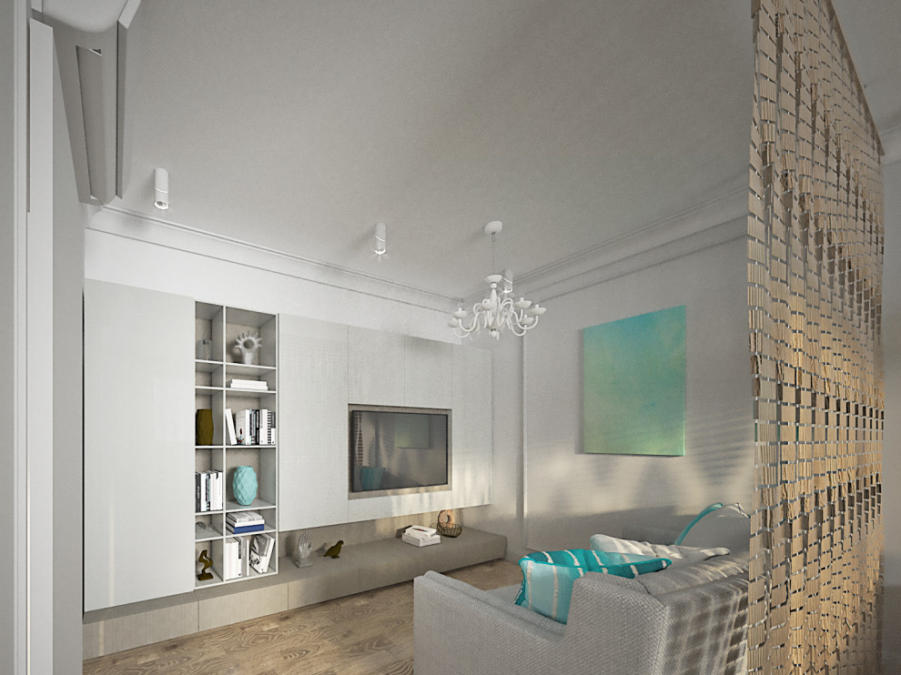 Однокомнатная квартира в Средиземноморском стиле