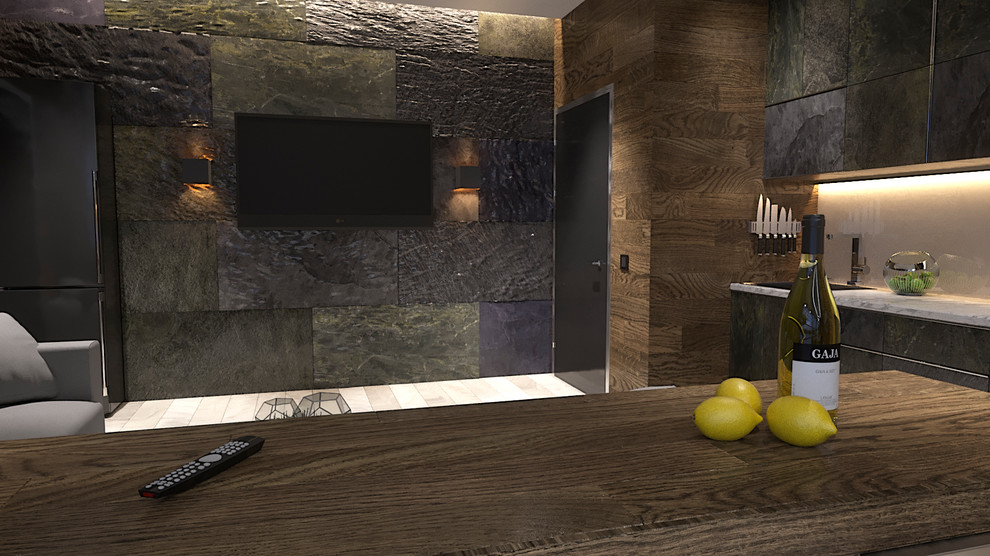 Беседка на берегу реки Кубань