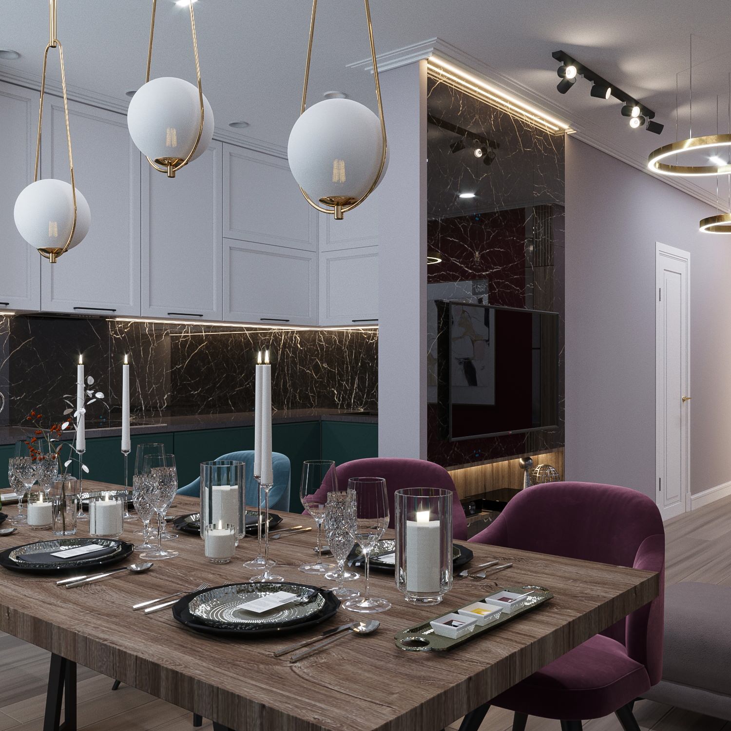 Четырехкомнатная квартира в ЖК "21 век", г.Казань