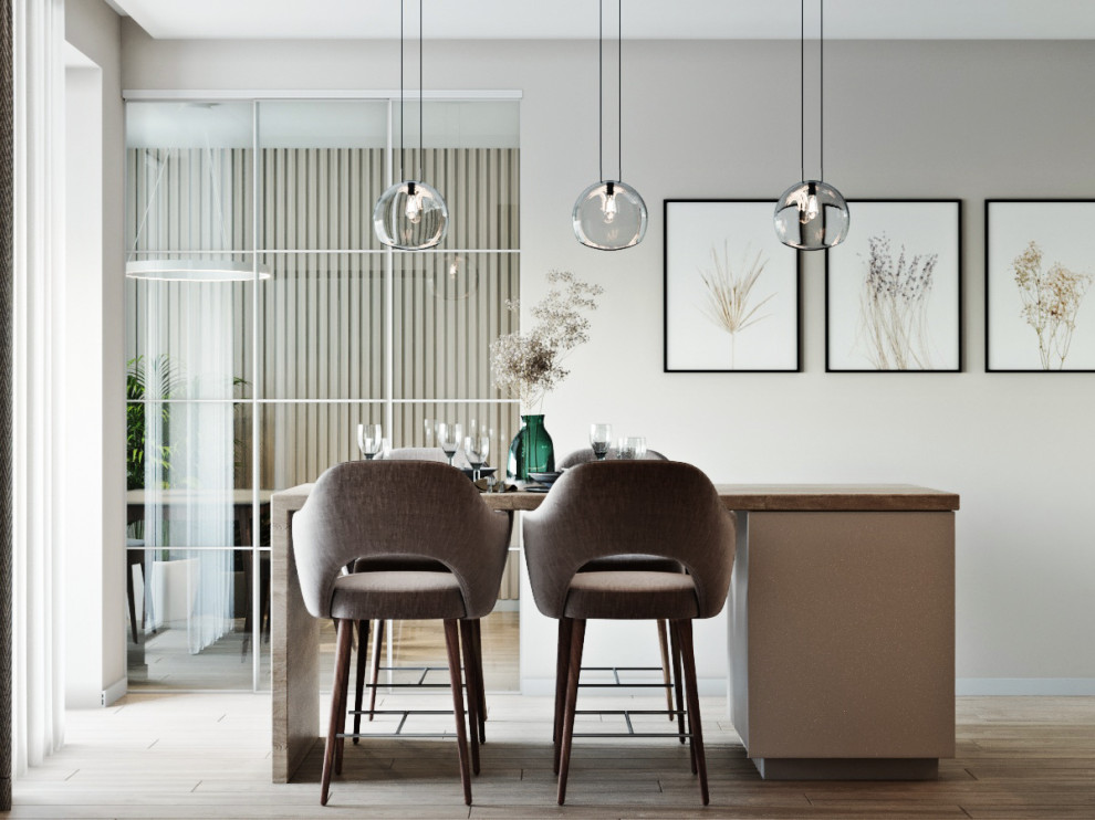 Гостиная-кухня