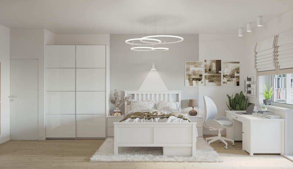 Обложка проекта: Детская для девушки с мебелью Икея