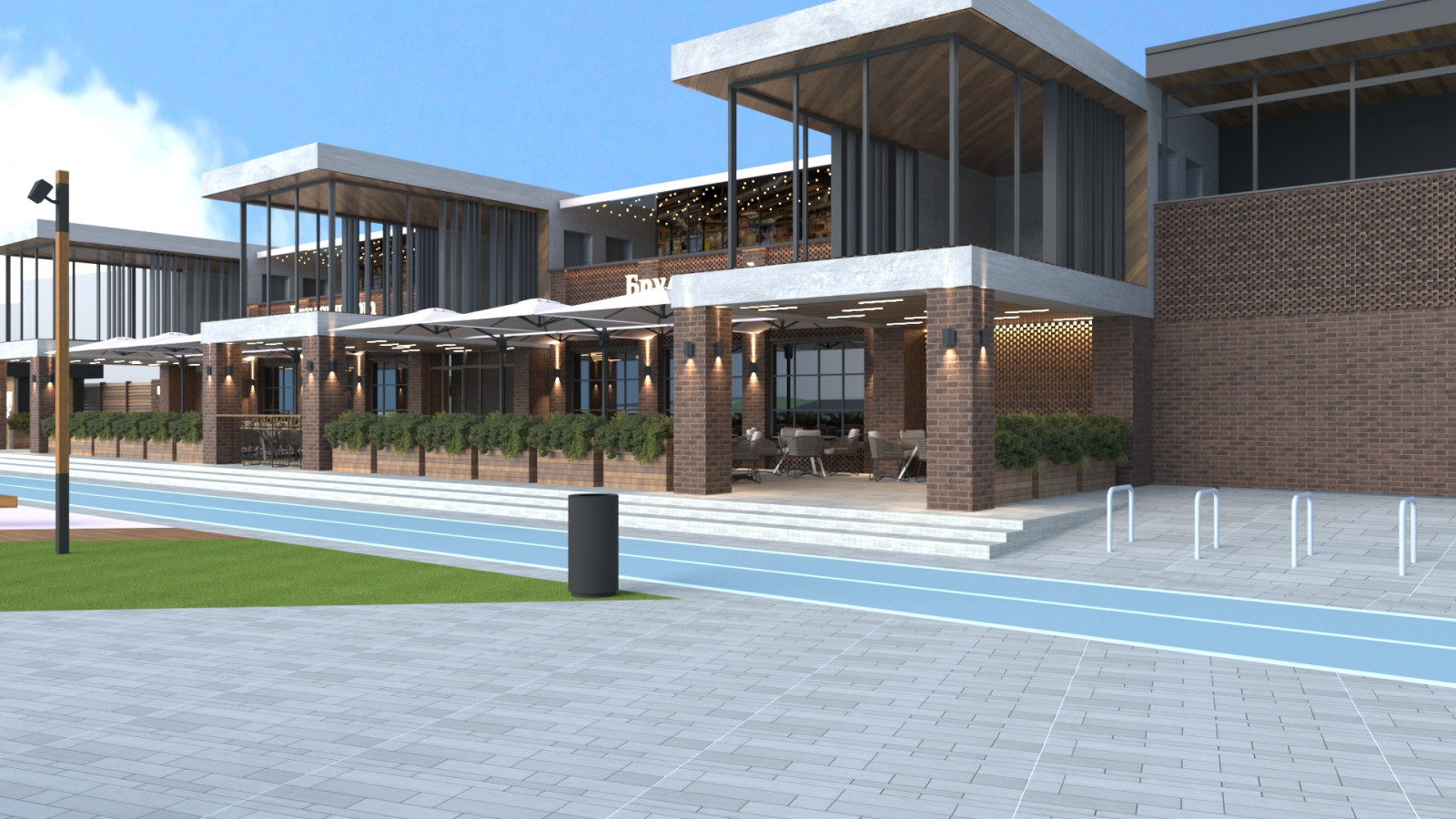 Набережная КРК Мегаполис Челябинск