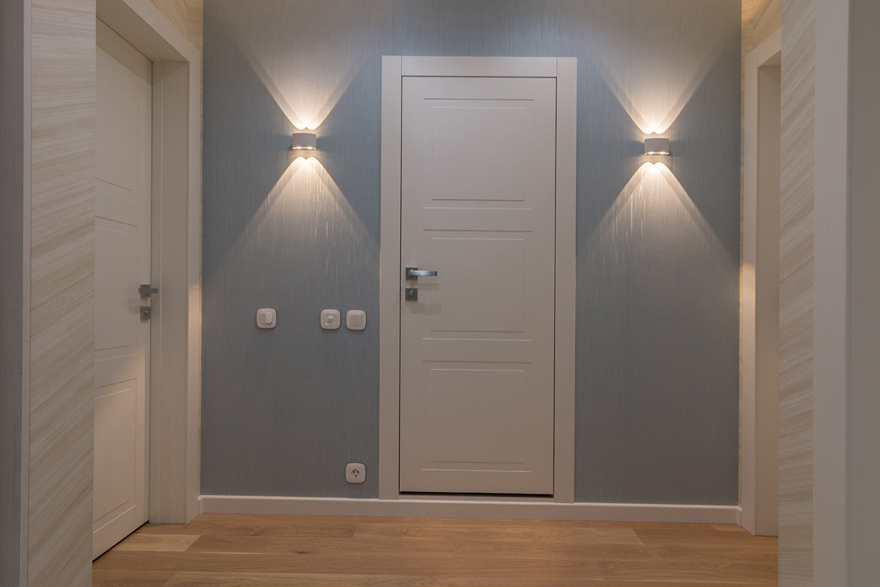 Дизайн четырехкомнатной квартиры в ЖК "Лучи".