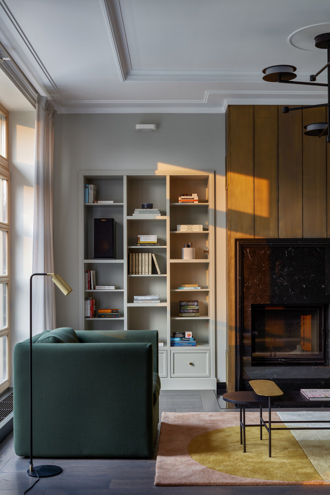 Houzz тур: Таунхаус в тёмных тонах