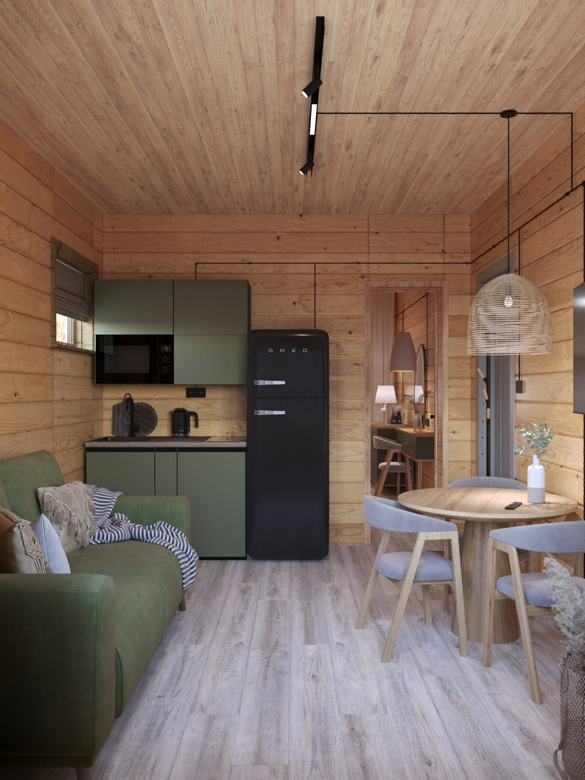 проект: Реновация Отеля Домики из Кедра 2025 год