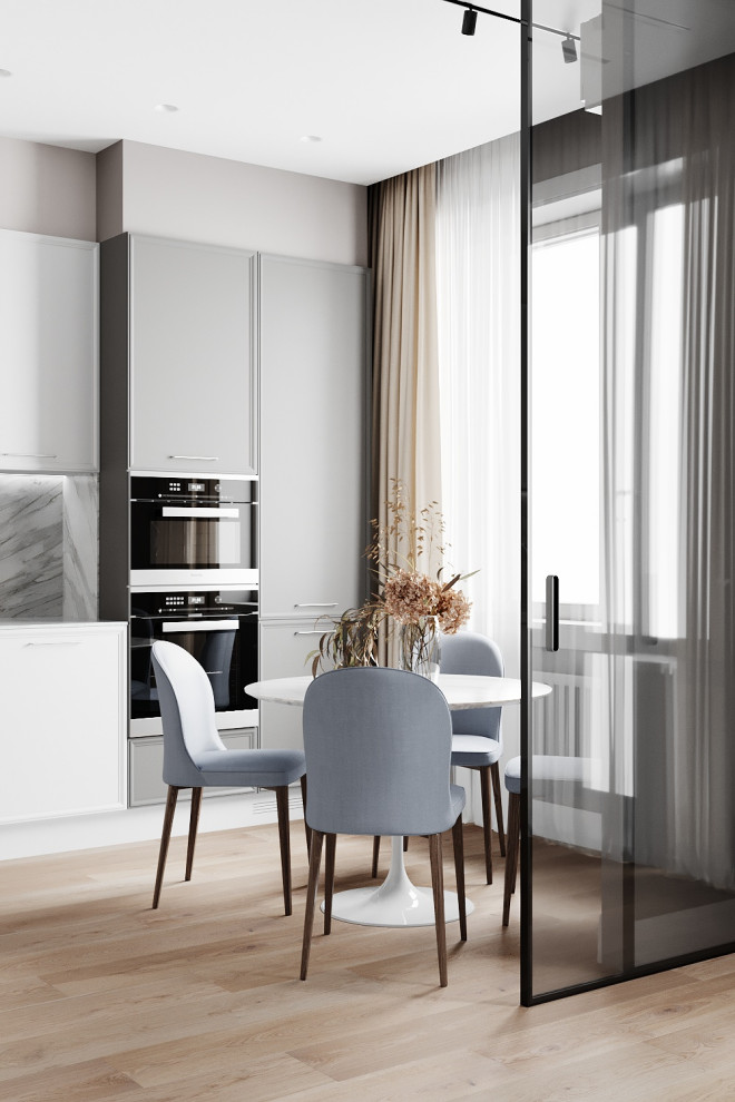 Дизайн трехкомнатной квартиры 100 кв. метров в Москве