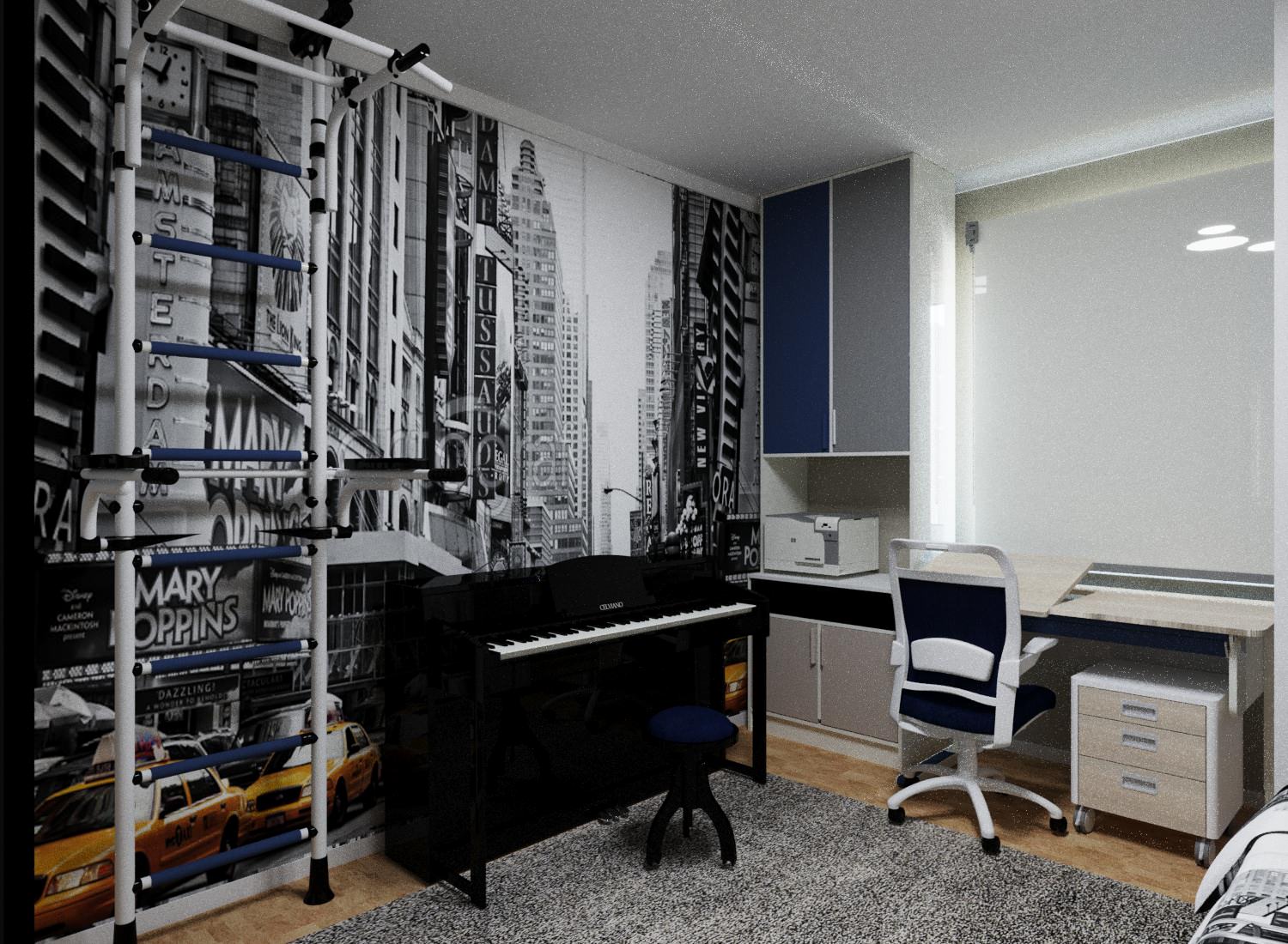 Проект квартиры в современной классики