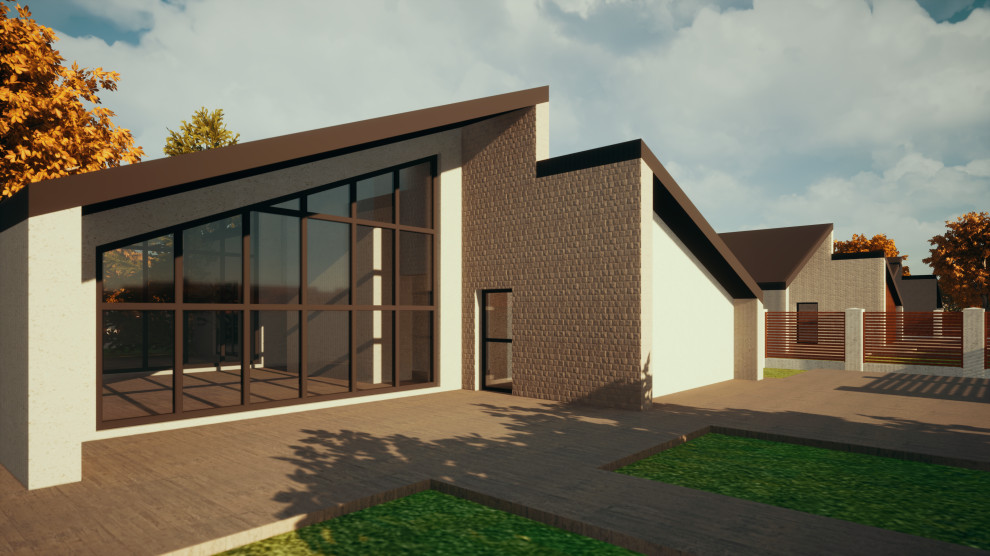 Барнхаус в газобетоне