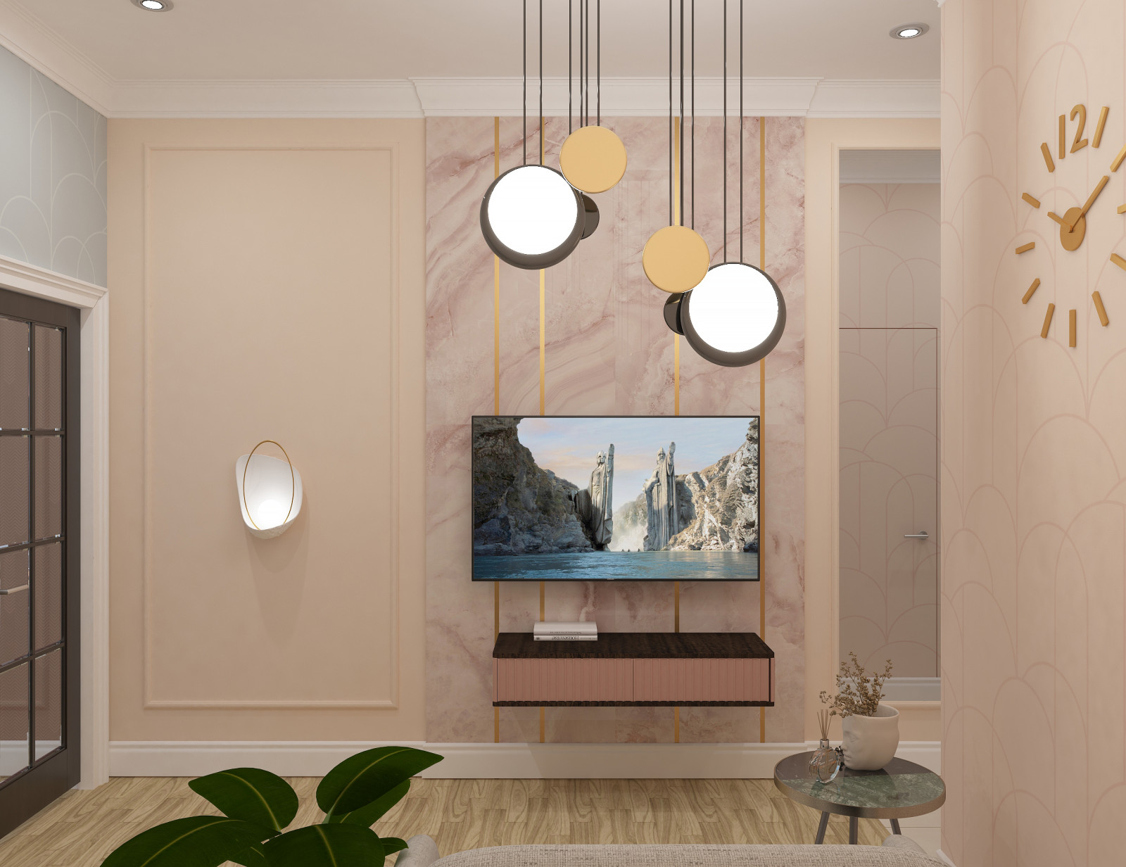 Обложка проекта: Квартира на Семёновской набережной