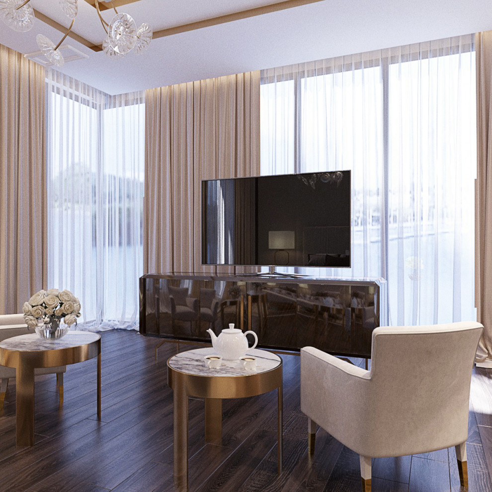 Пентхаус на Крестовском острове, 260 м2