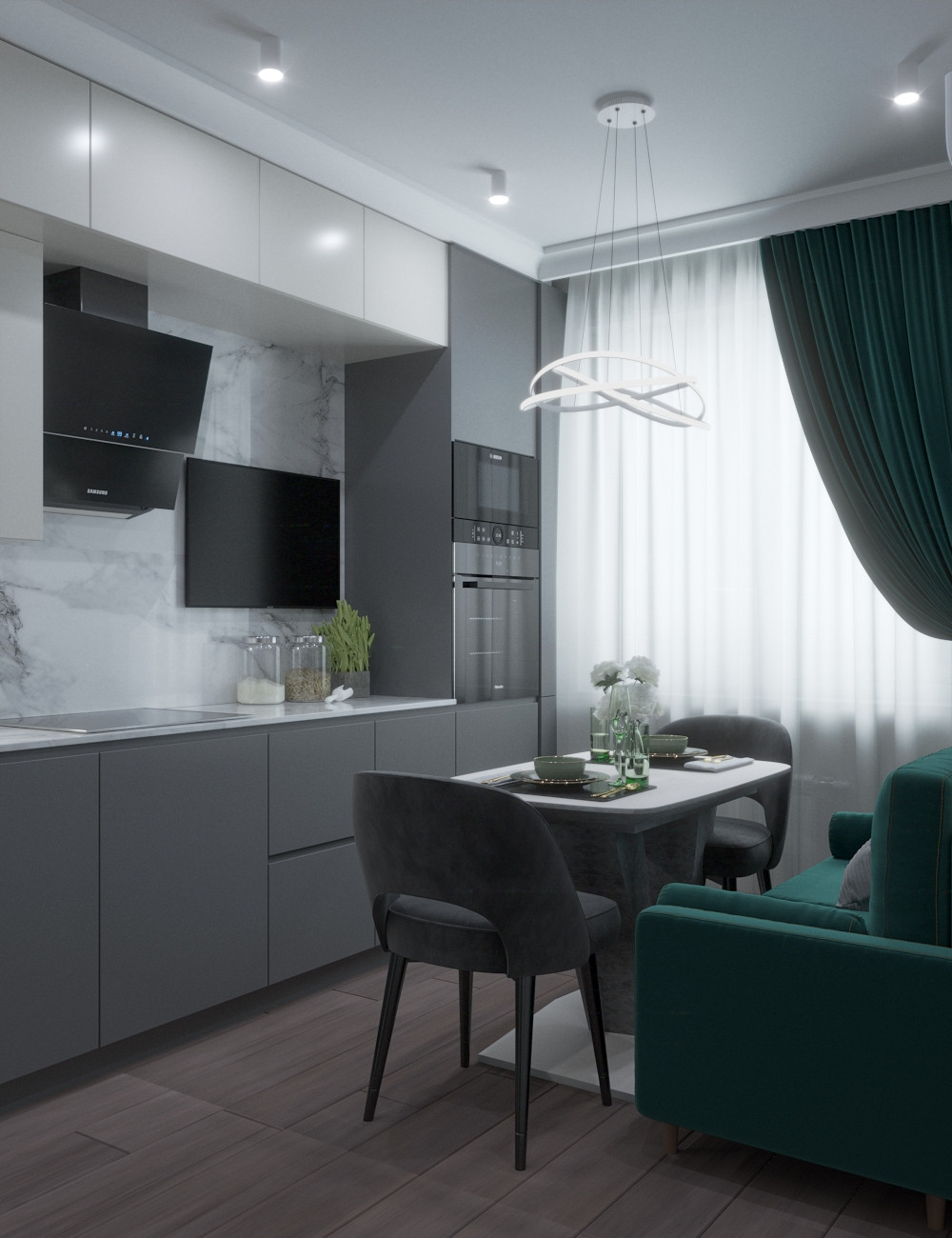 Обложка проекта: Уютная студия в Москве