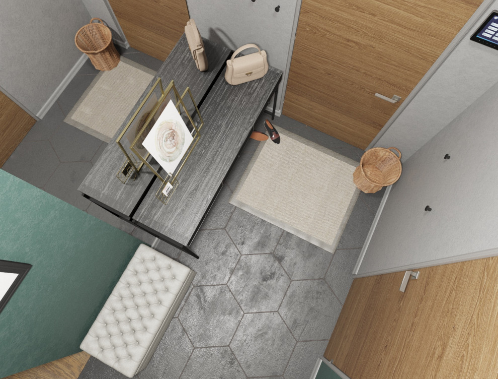 Современная квартира для молодожёнов