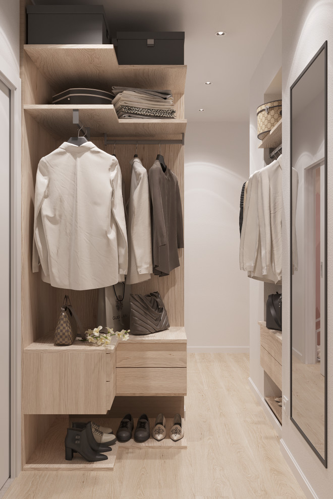 Комната девочки-подростка с гардеробной