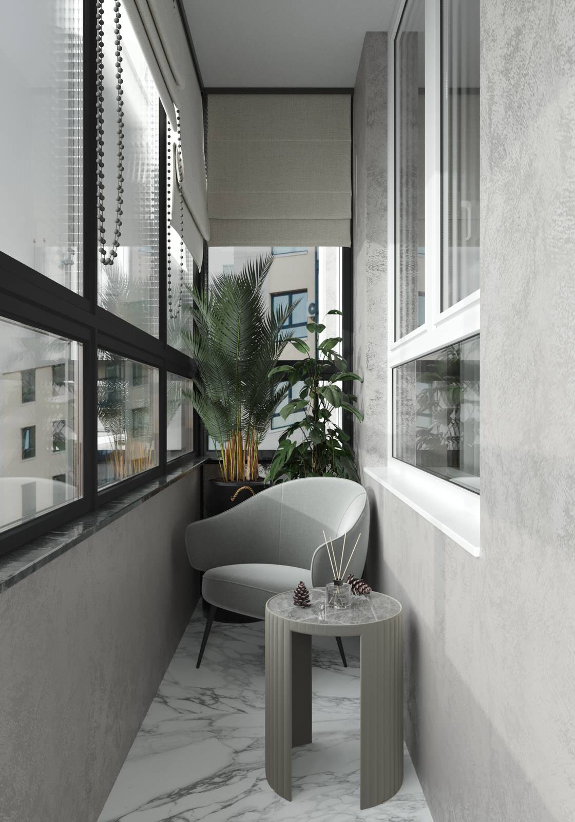 Квартира для супружеской пары и двух взрослых сыновей