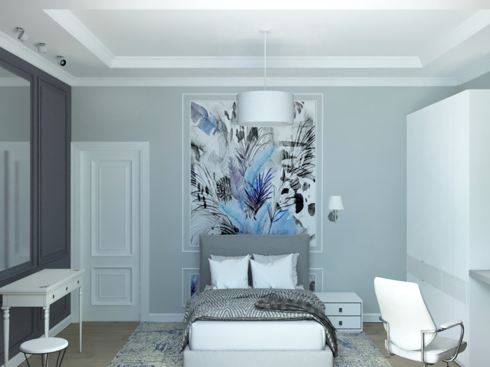 Небольшой частный дом в стиле неоклассика