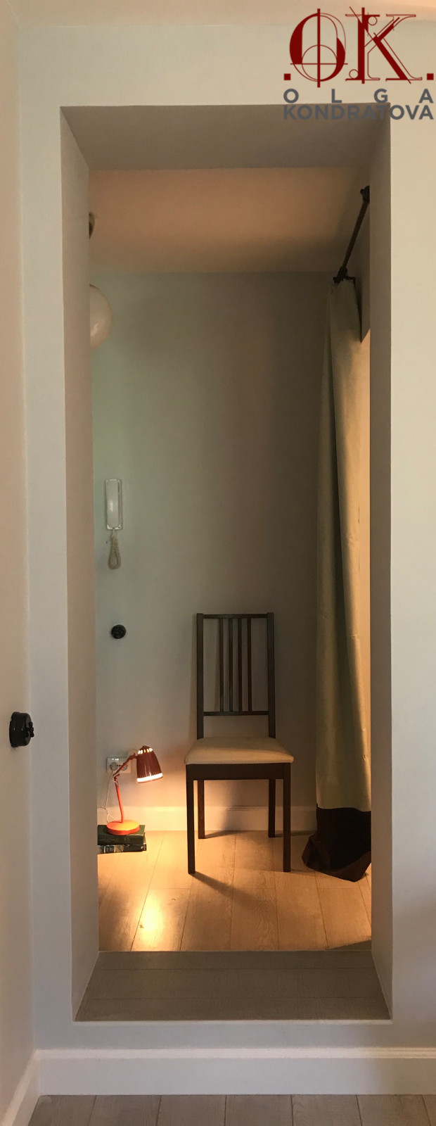 Обложка проекта: Дизайн двухкомнатной квартире в стиле модернизм