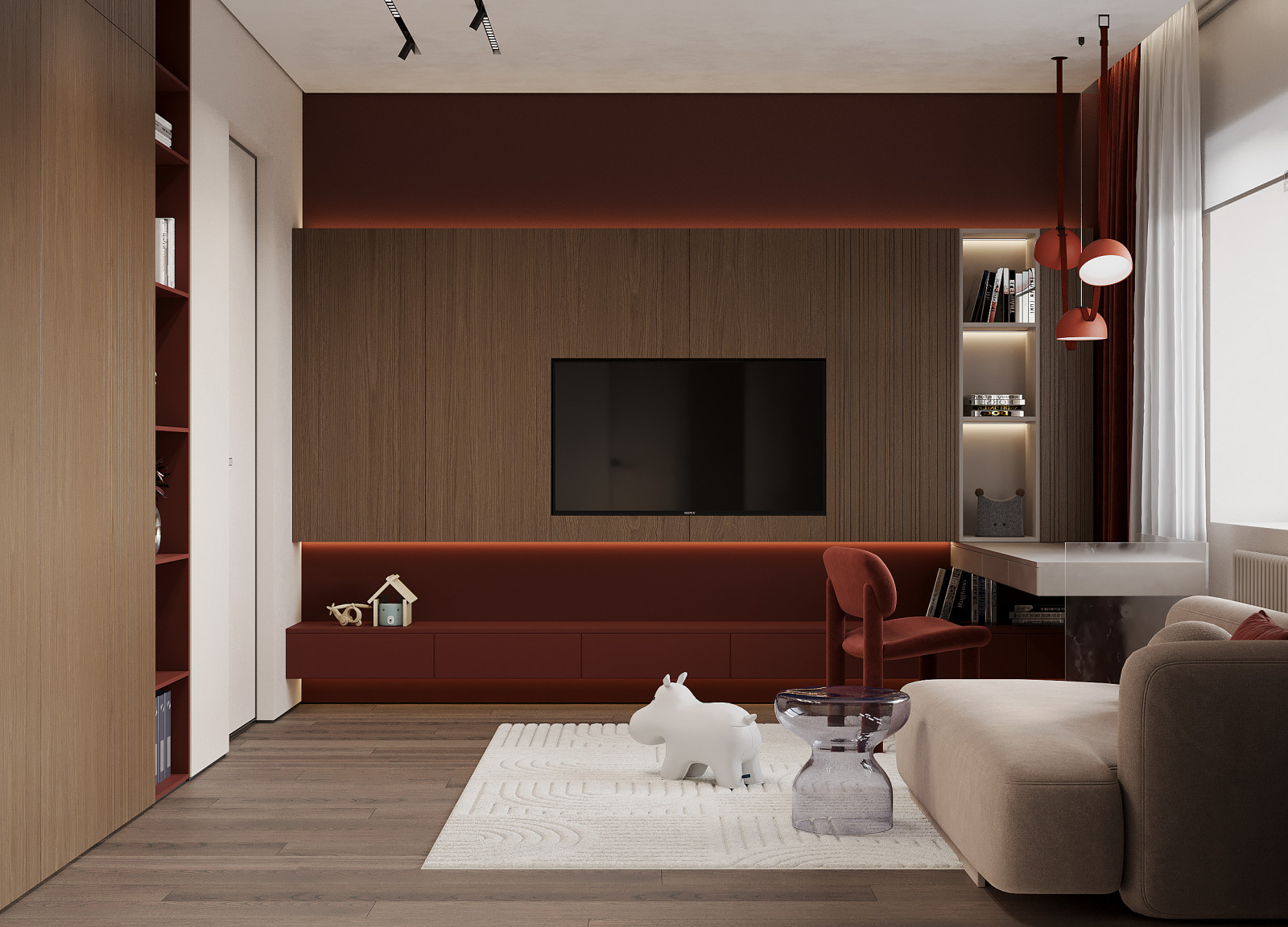 интерьерквартиры, Самара, Шмидта, 160м2