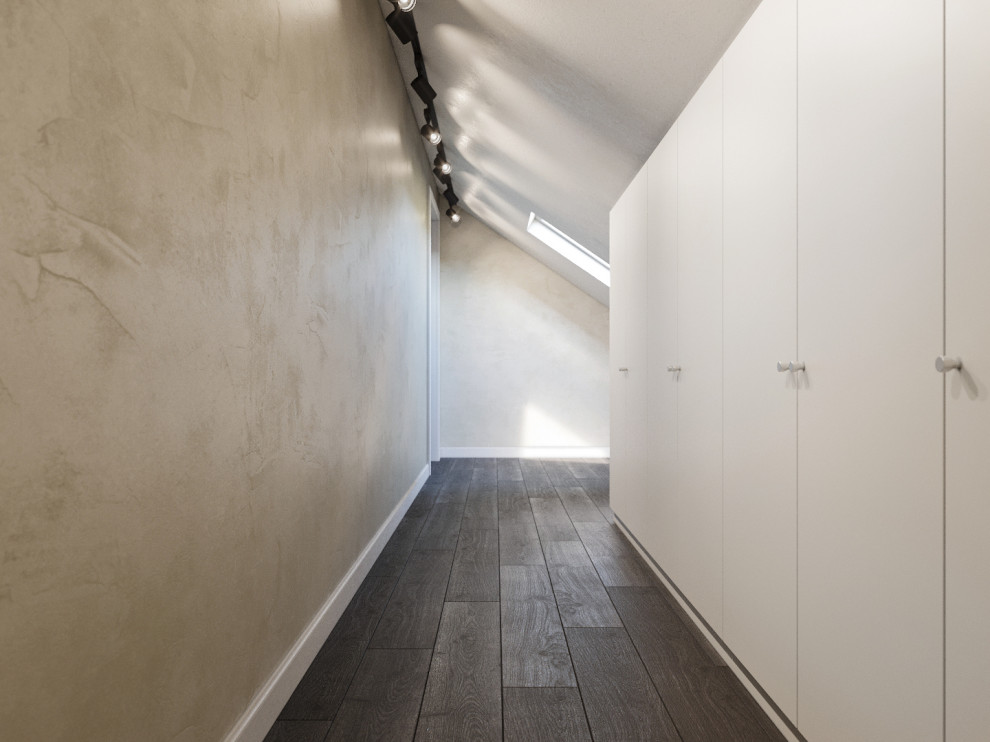 Дизайн интерьера мансарды дома (ул.Б.Зуевская)