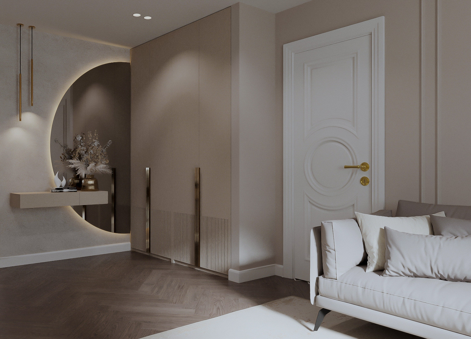 Обложка проекта: Усть-Илимск, квартира 45 кв, визуализация