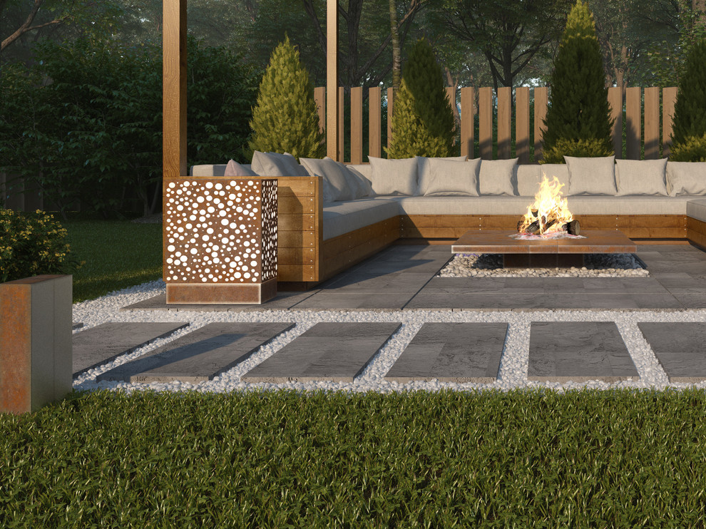 Современный загородный дом