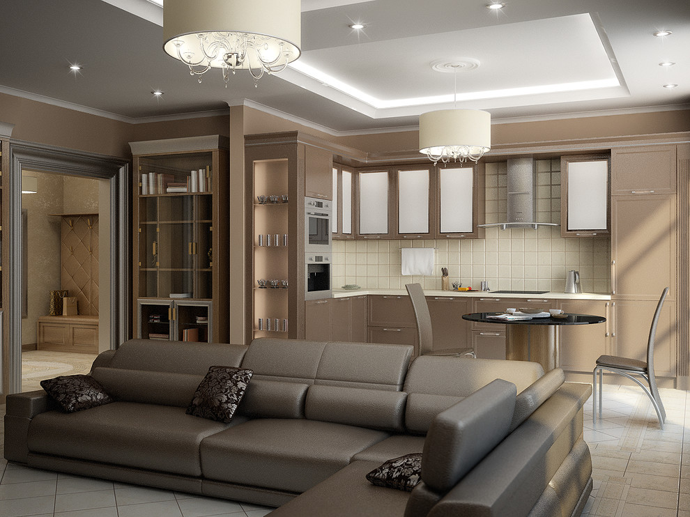 Наш дизайн-проект квартиры в ЖК 7 небо. 110 кВ.м.