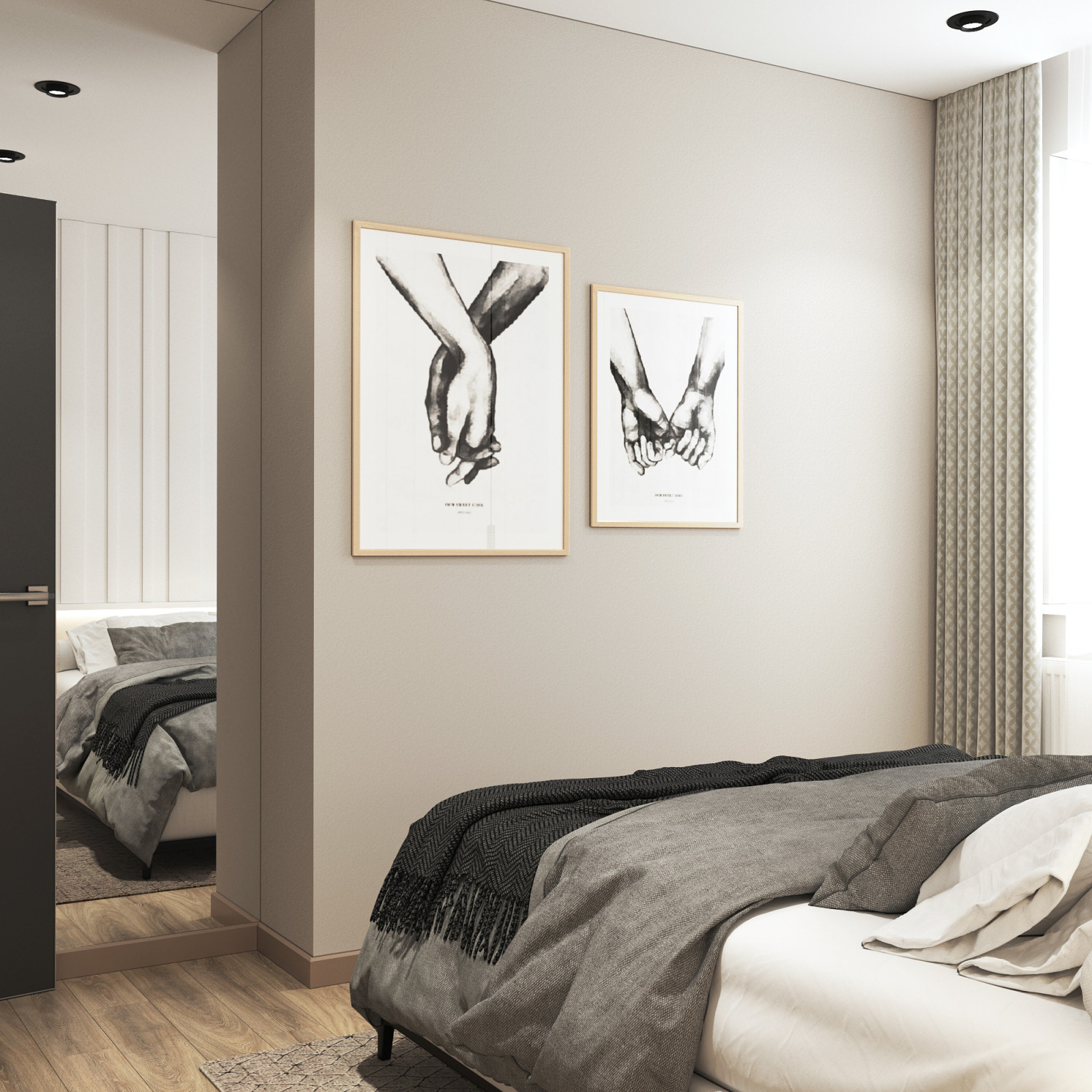 Дизайн-проект квартиры 76 кв.м, г.Тверь, ул.Московская