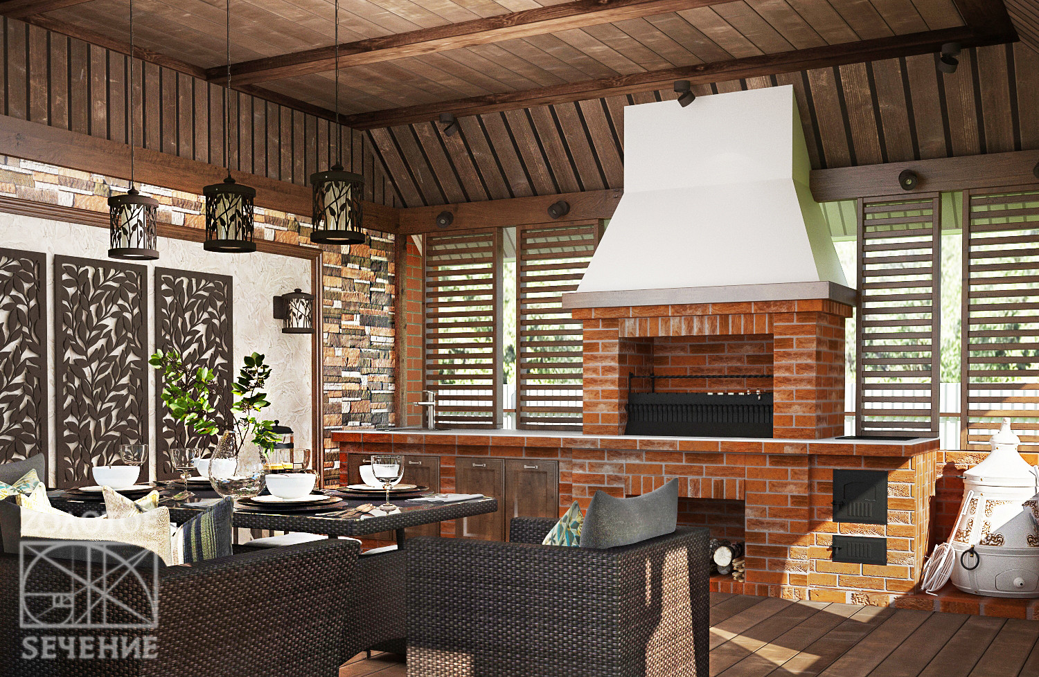 Гостевой дом с баней и спорт залом