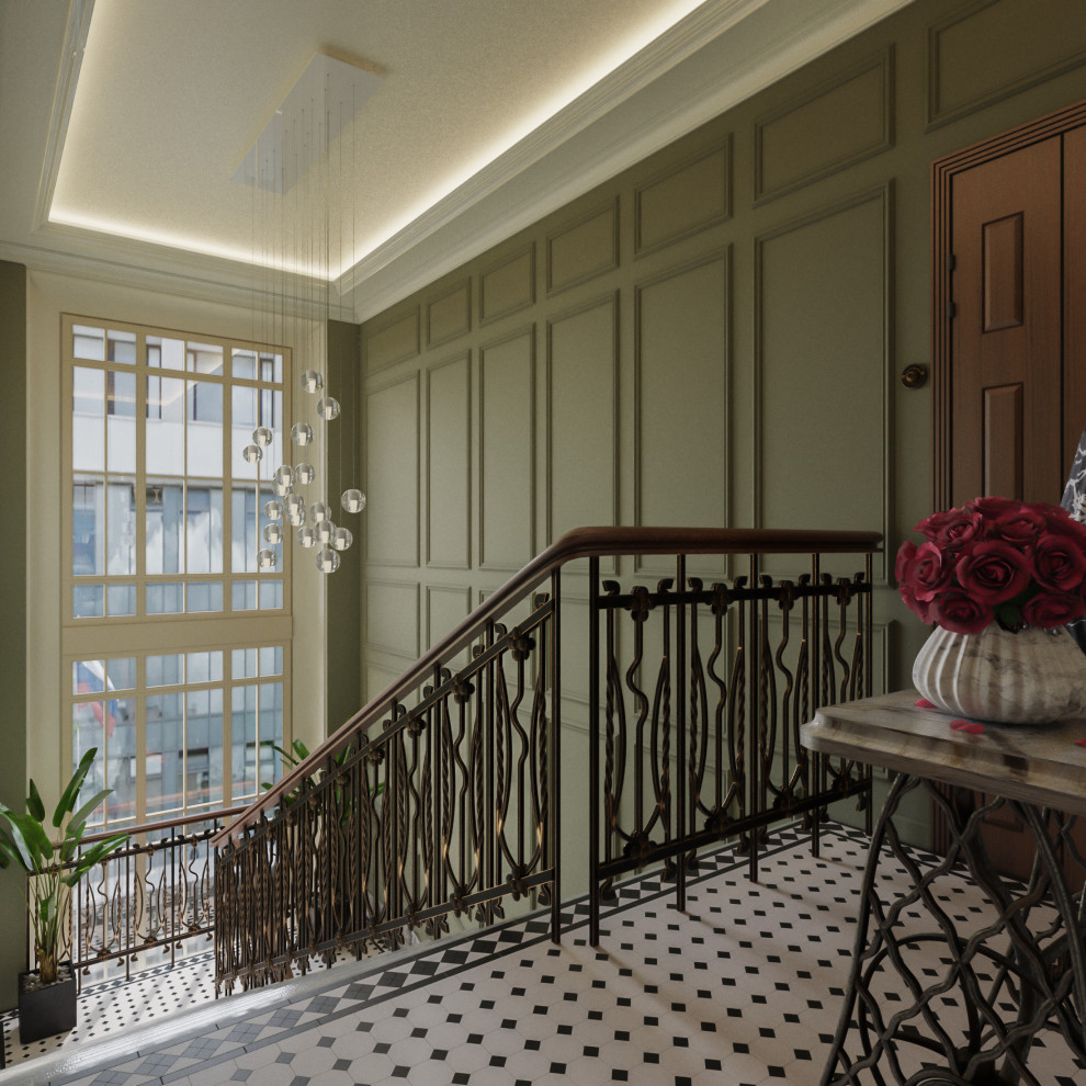 Подъезд в доме на ул. Бахрушина