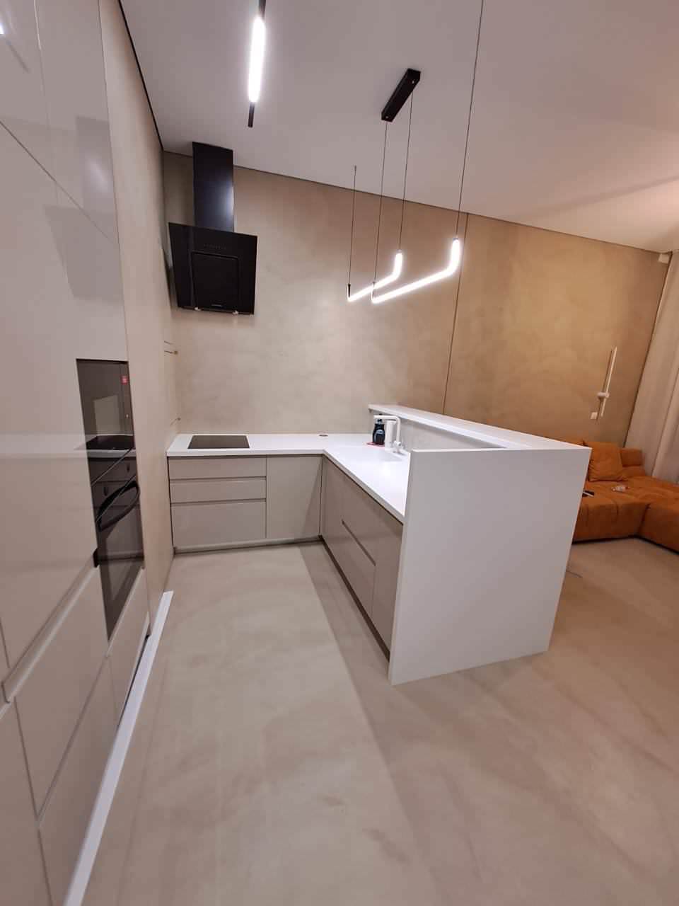 Обложка проекта: П-образная кухня